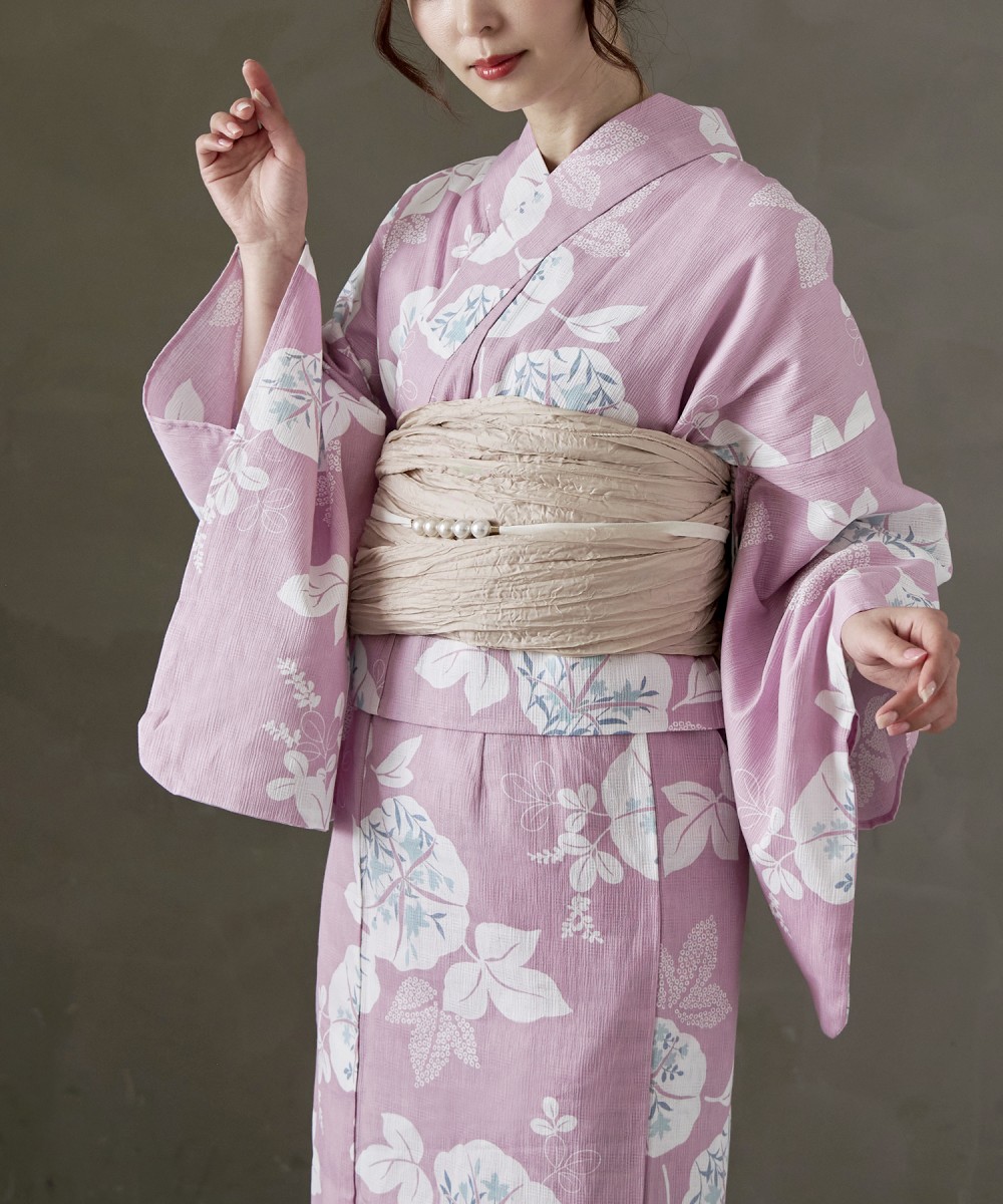 セパレート綿麻浴衣 2点セット | アサカ(asaka) | マルイウェブチャネル