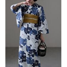 アサカ(asaka)のセパレート式綿浴衣 2点セット