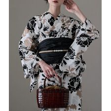 アサカ(asaka)のセパレート式綿浴衣 2点セット