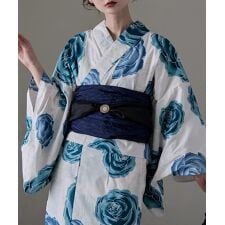 アサカ(asaka)のセパレート式綿浴衣 2点セット