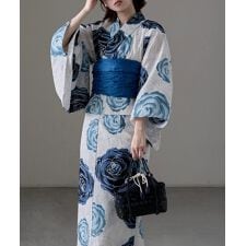 アサカ(asaka)のセパレート式綿浴衣 2点セット