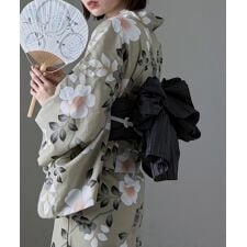 アサカ(asaka)のセパレート式綿浴衣 2点セット