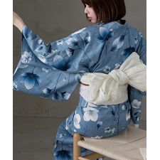 アサカ(asaka)のセパレート式綿浴衣 2点セット