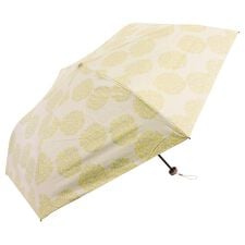 完全遮光 日傘/晴雨兼用傘 折りたたみ傘 uchimizu(ウチミズ) ドットフラワー柄