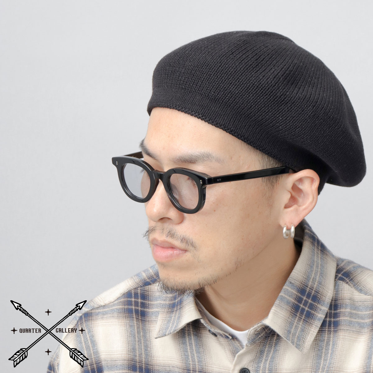 Framework『ニットベレー帽』 THE FACTORY MADE(ザファクトリーメイド) コットンニットベレー