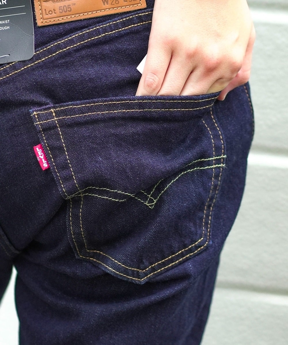 LEVI'S】505 レギュラーストレート アンティークウォッシュ AW