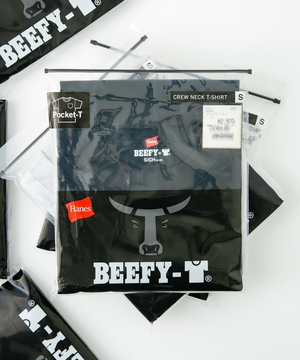 [�}���C]BEEFY-T �|�P�b�g/�w�C���Y�iHanes�j �u���b�N