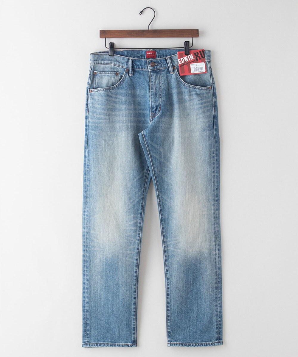 涼】ハタラクロ メンズ COOL ストレートパンツ ストレッチ ドライ