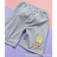 【スポンジ・ボブ】 ミニ裏毛ショートパンツ