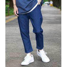 【BLUE STANDARD】AIRBLOW デニム クロップドパンツ
