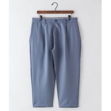 ブルースタンダード(BLUE STANDARD)の【BLUE STANDARD】接触冷感  ポリトロワンタック クロップドパンツ