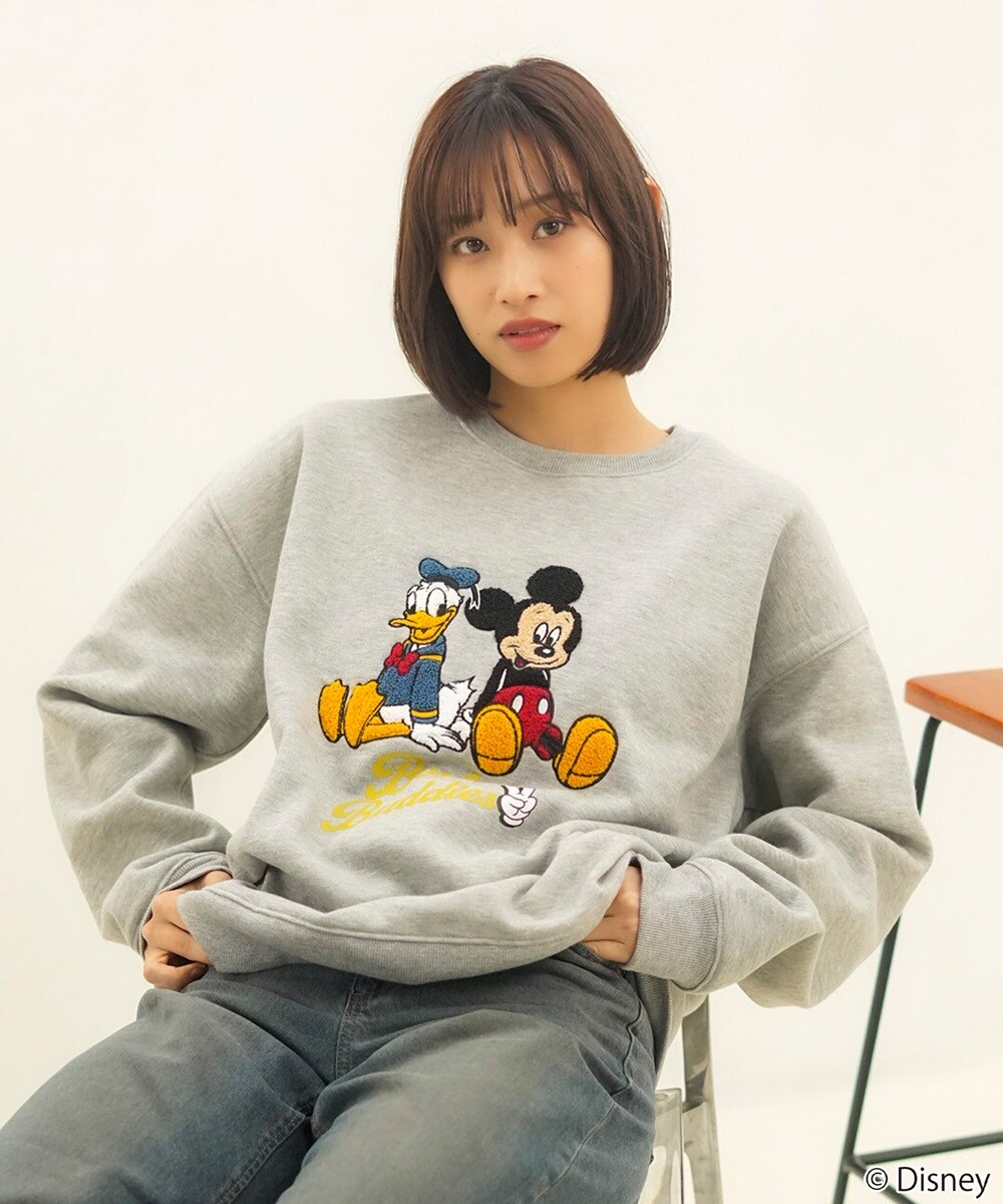 DISNEY/ディズニー】ミッキー＆フレンズ オリジナルデザイン 裏起毛