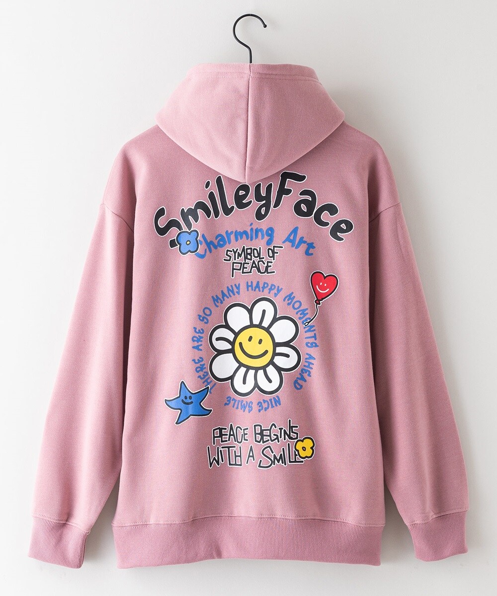 販売 スマイリーフェイス smiley face パーカー