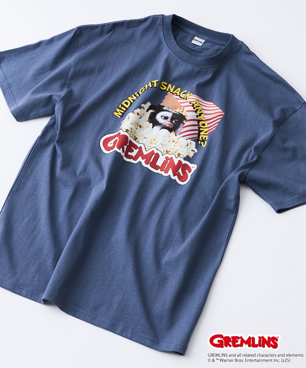 【GREMLINS】 サガラ刺繍 半袖Tシャツ