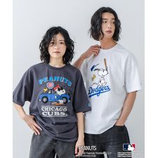 【PEANUTS×MLB 】オリジナルデザイン Ｔシャツ | ジーンズメイト