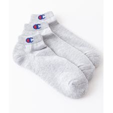【CHAMPION】 ワンポイント ショートレングス ソックス 3P