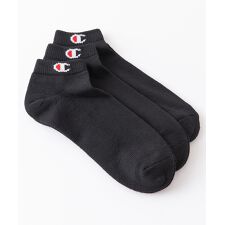 【CHAMPION】 ワンポイント ショートレングス ソックス 3P