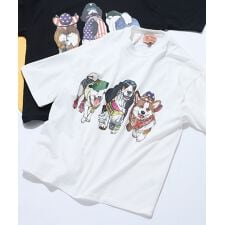 【CORISCO】アニマルプリント Tシャツ | ジーンズメイト(JEANS MATE)