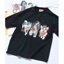 【CORISCO】アニマルプリント Tシャツ | ジーンズメイト(JEANS MATE)