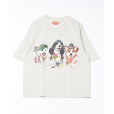 【CORISCO】アニマルプリント Tシャツ | ジーンズメイト(JEANS MATE)