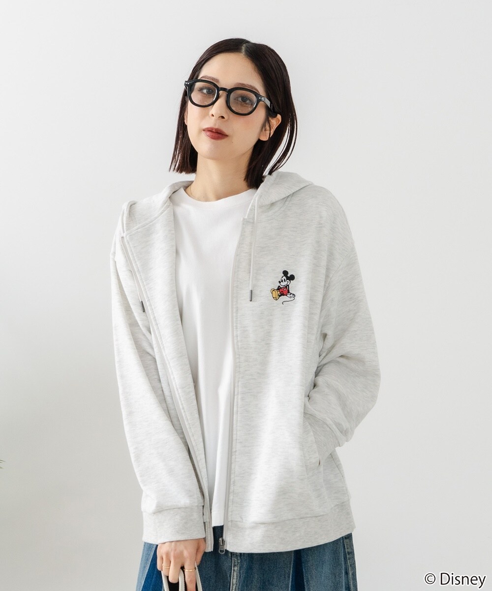 【Disney /ディズニー】裏毛フルジップパーカー