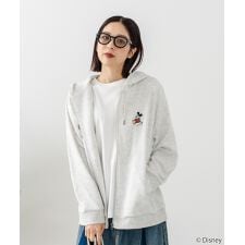 【Disney /ディズニー】裏毛フルジップパーカー