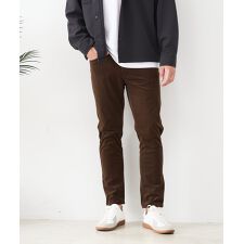 【BLUE STANDARD】ストレッチニットコーデュロイ 裏起毛 イージーパンツ