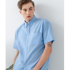 ブルースタンダード(BLUE STANDARD)の【BLUE STANDARD】COOLMAXフレンチリネンミックス シャツ