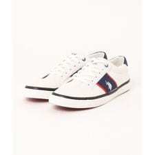 ジーンズメイト(JEANS MATE)の【U.S. POLO ASSN./ユーエスポロアッスン】キャンバスラインスニーカー