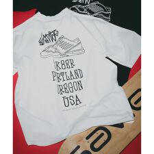 【SAVIER】 オーバーサイズ　バックプリントTシャツ