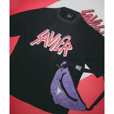 【SAVIER】 ヴィンテージライクTシャツ