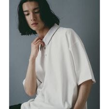 【brknhome】 オーバーサイズ ポロシャツ
