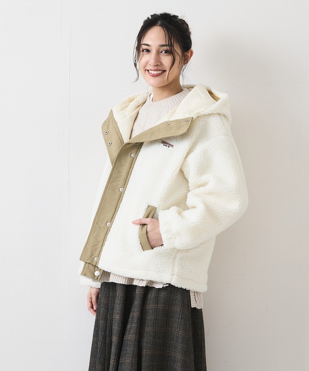 CONVERSE】ボア 切替 ジャケット | コンバース(Converse
