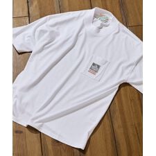 【OUTDOOR EXCHANGE】×【ZERO STAIN】 モックネック ポケット Tシャツ