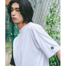 【BRKNHOME】×【ZERO STAIN】コラボ 袖配色 クルーＴシャツ