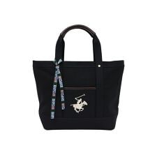 【BEVERLY HILLS POLO CLUB】キャンバスラージトートバッグ