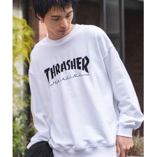 【THRASHER】ヘビーウェイト マガジンロゴ スペードオースロゴ スウェット