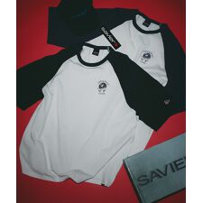 【SAVIER/サビアー】 ルーズフィットラグランTシャツ