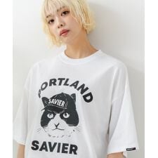 サビアー(SAVIER)の【SAVIER】アニマルプリント オーバーサイズ Tシャツ