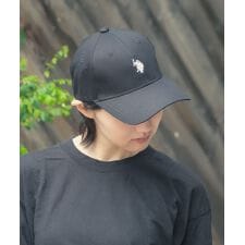 【U.S.POLO ASSN. ：ユーエスポロアッスン】ワインポイント刺繍キャップ