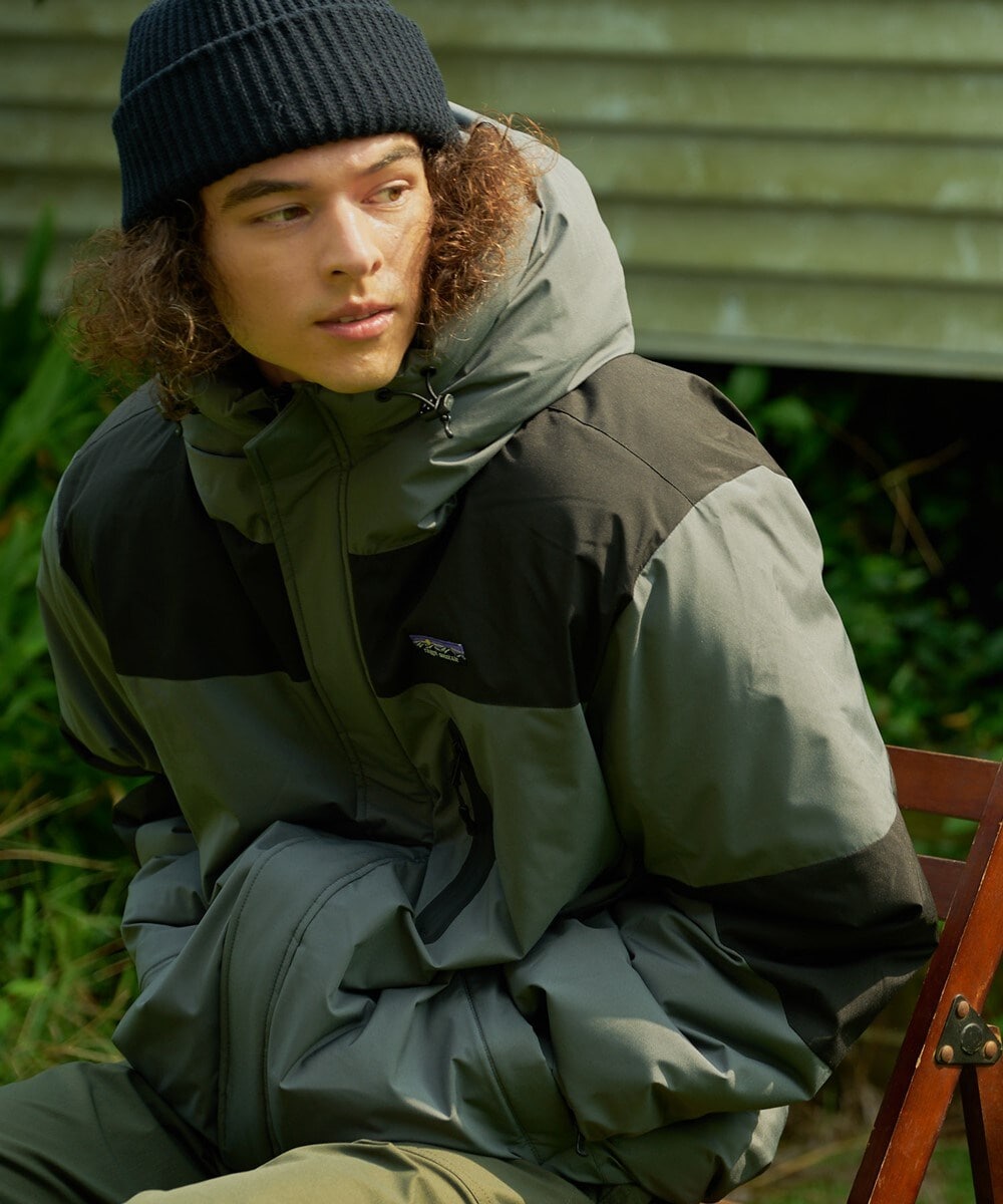 メンズ ダウンジャケット・ダウンコート（中綿含む） (フード付き) の