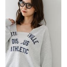 【DISCUS/ディスカス】スキッパー Ｕネック スウェットトレーナー