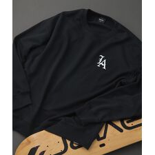 【SAVIER：サビアー】LA ロゴ刺繍 ルーズスウェット 【セットアップ可能】/ LA Logo