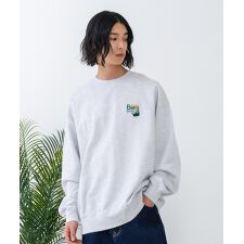 【BEN DAVIS/ベンデイビス】企業ロゴ風 ワンポイント刺繍 ワンポイント スウェット