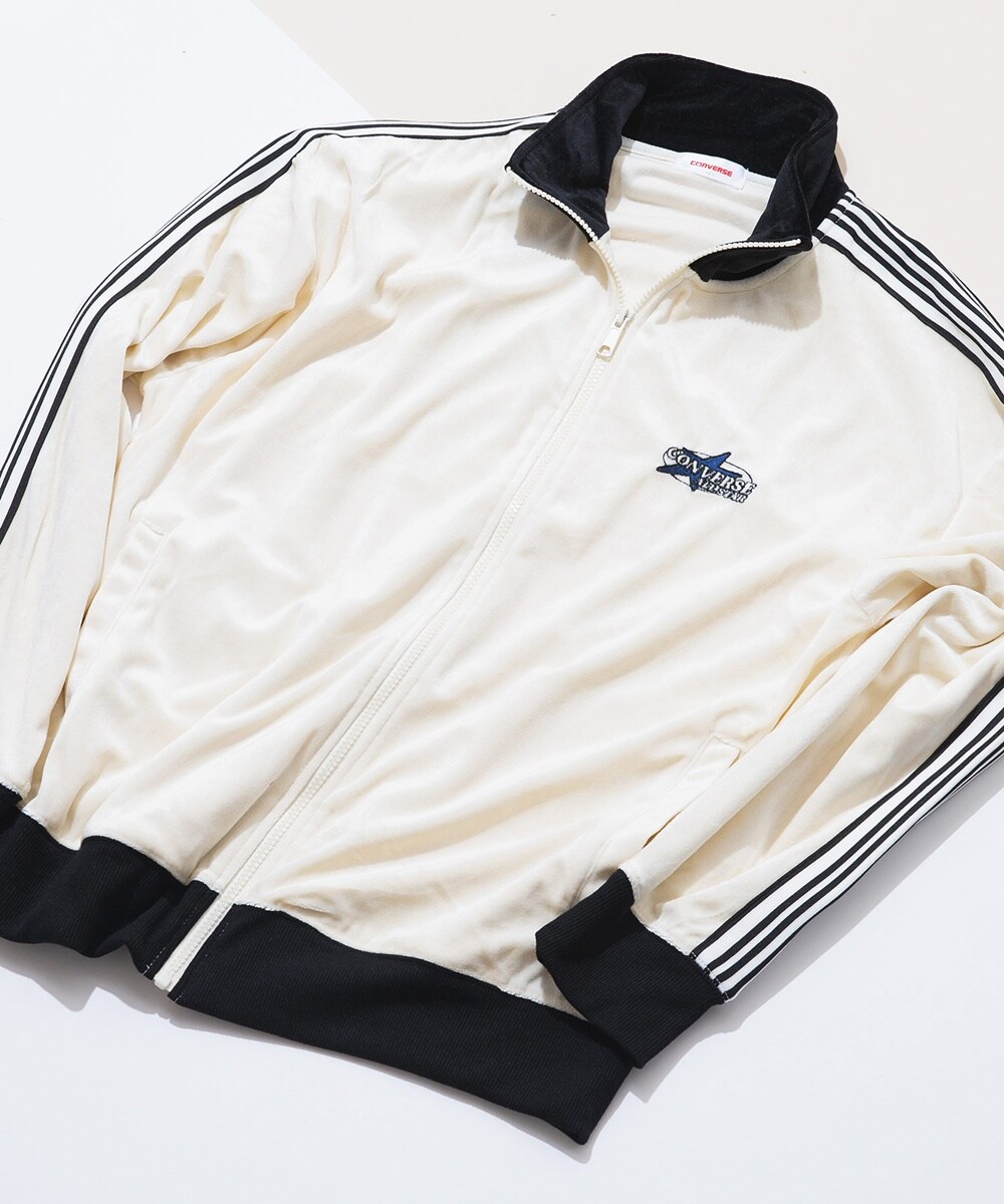 【CONVERSE/コンバース】ベロアトラックジャケット