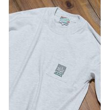 【OUTDOOR EXCHANGE】×【ZERO STAIN】コラボ モックネック ポケットTシャツ