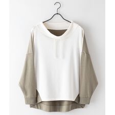 フォートポイント(FORT POINT)の【C-FORT POINT】 裏毛 ルーズ ハイネック プルオーバー トレーナー