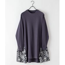 【C-FORT POINT/フォートポイント】 ワッフルサイドティアードチュニック