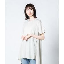 接触冷感　ピケ素材チュニック