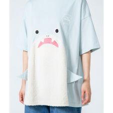 アニマル 顔ドン！ Tシャツ 【Hi Hey Hoooo】